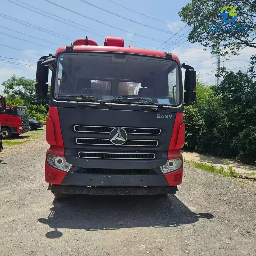 High Quality 2021 Sany Boom Pump 39m Truck- mounted Concrete Pump Truck on Sany Chassis
