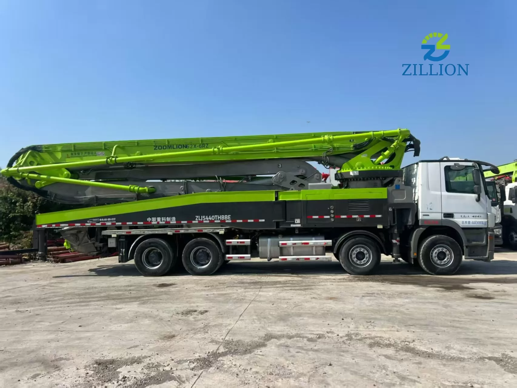 2018 Zoomlion 56m Concrete Pump Truck | Mercedes-Benz Chassis