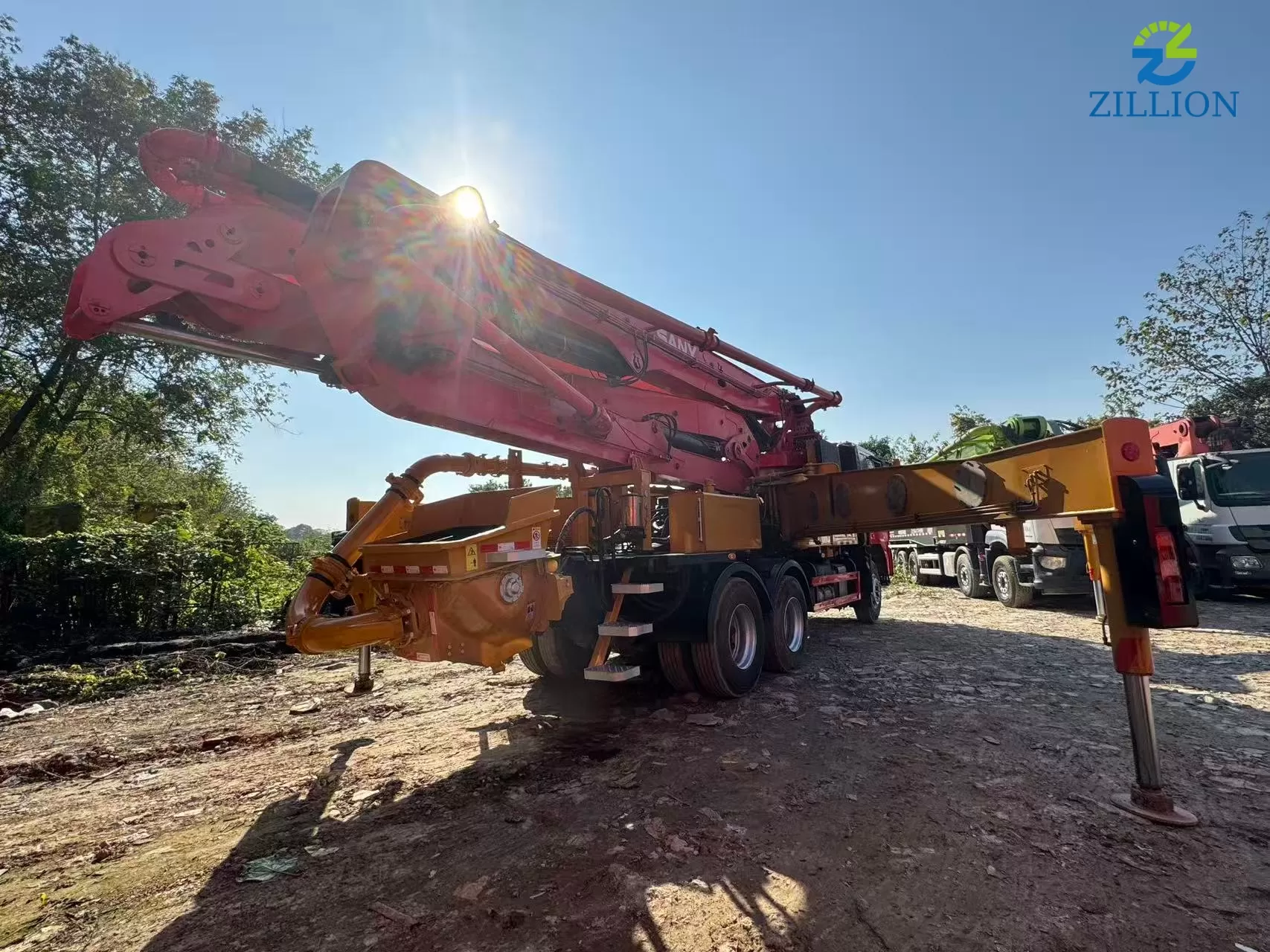 2021 SANY 43m Truck-Mounted Concrete Pump Truck with SANY Chassis