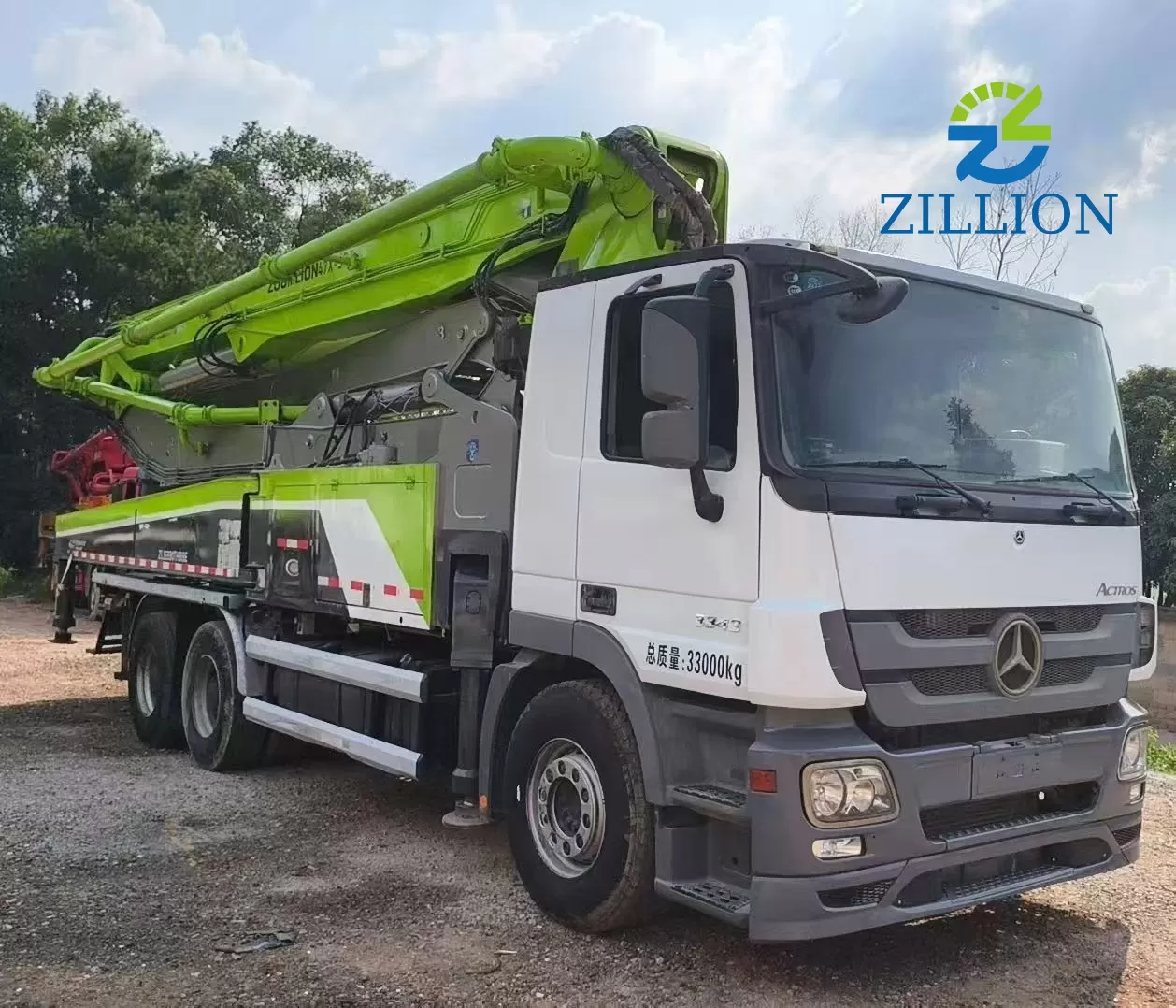 2018 Zoomlion 47m Concrete Pump Truck | Mercedes-Benz Chassis